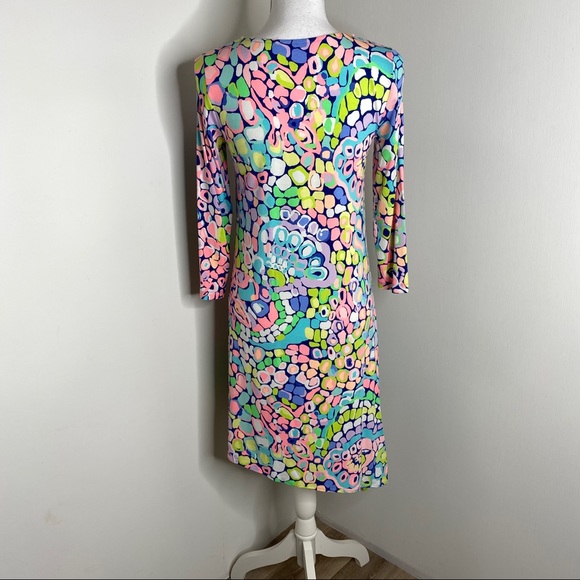 Lilly Pulitzer Ariana Swing Dress Gypsy Jungle Print Size S - Picture 10 of 14